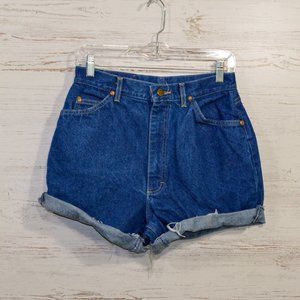 Vintage Lee  Denim Jean Cutoff Shorts High Rise